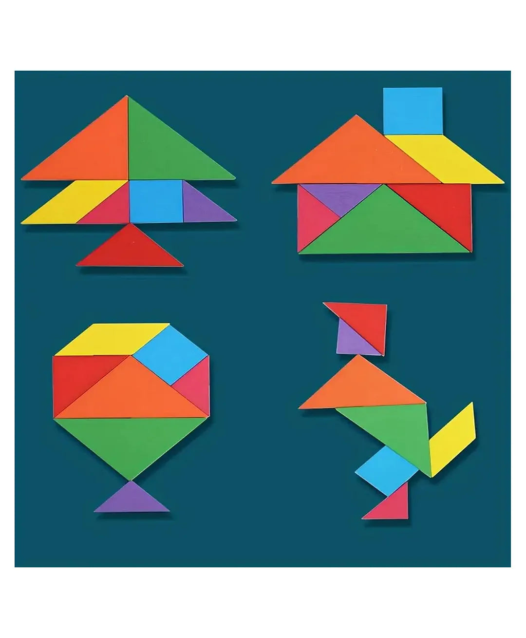 3-in-1 Wooden Puzzle Toy β Educational Brain Teaser for Kids & Adults