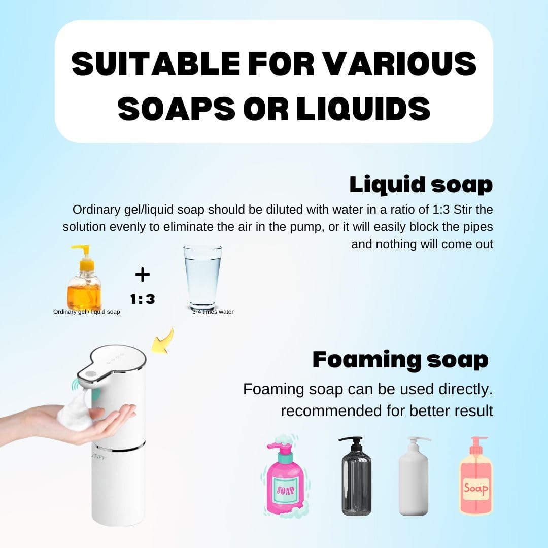 Automatic Soap Dispenser – Touchless Foaming Hand Wash