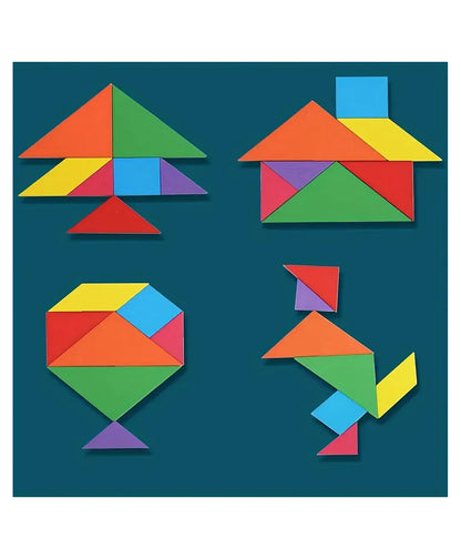 3-in-1 Wooden Puzzle Toy – Educational Brain Teaser for Kids & Adults