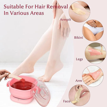 Silicone Wax Heater – Portable Electric Wax Melter for Hair Removal