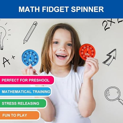 Math Fidget Spinner – Fun Learning & Stress Relief Toy