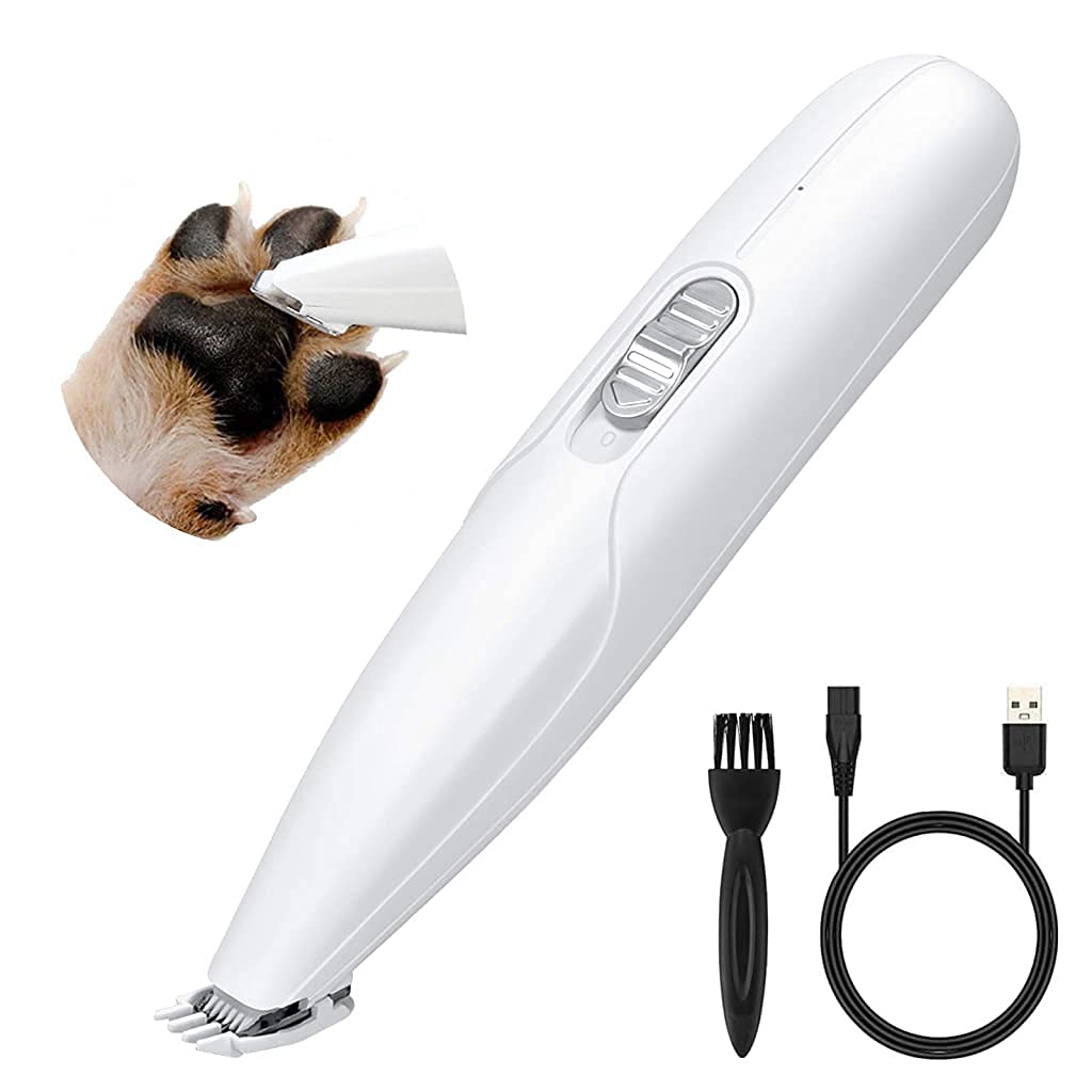 Rechargeable Pet Paw Trimmer – Safe & Low Noise Grooming Tool for Dogs & Cats