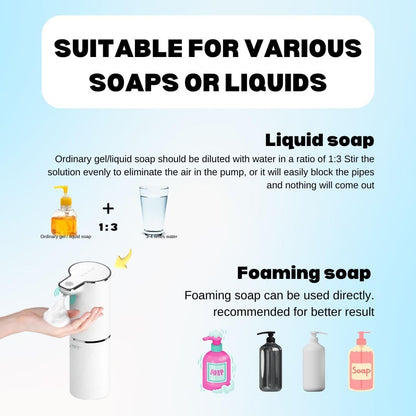 Automatic Soap Dispenser – Touchless Foaming Hand Wash