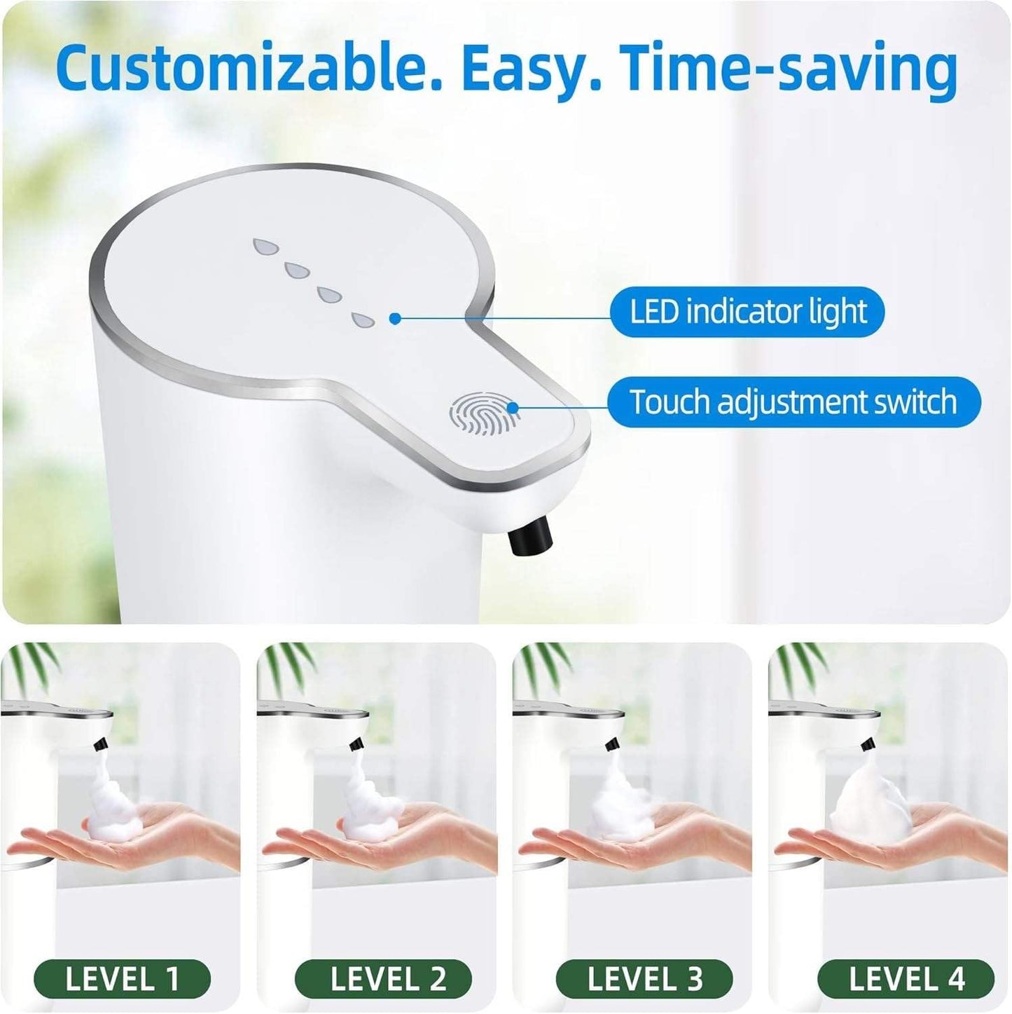 Automatic Soap Dispenser – Touchless Foaming Hand Wash