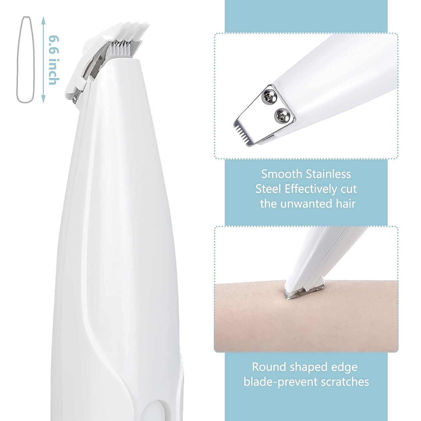 Rechargeable Pet Paw Trimmer – Safe & Low Noise Grooming Tool for Dogs & Cats