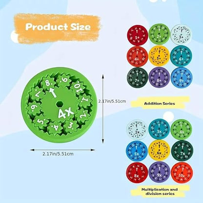 Math Fidget Spinner – Fun Learning & Stress Relief Toy