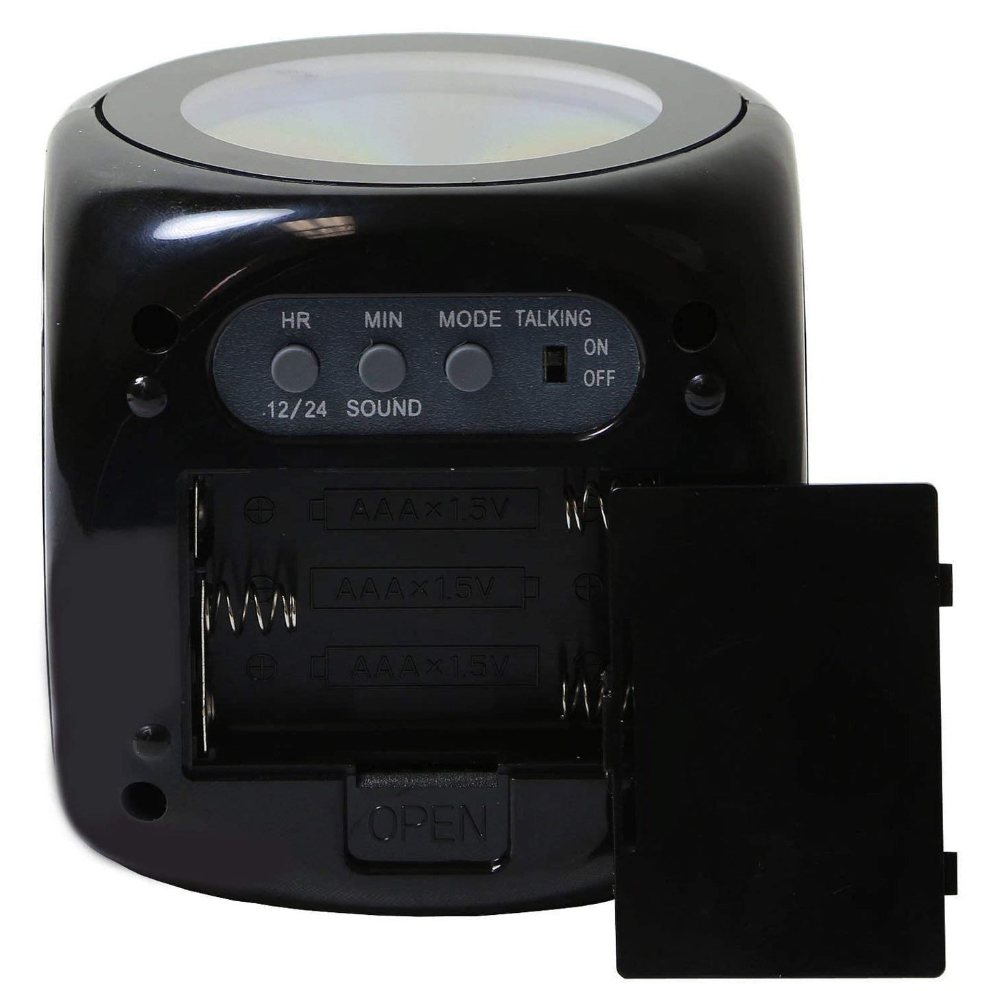 LED Digital Projector Alarm Clock with LCD Display & Temperature