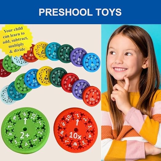 Math Fidget Spinner – Fun Learning & Stress Relief Toy