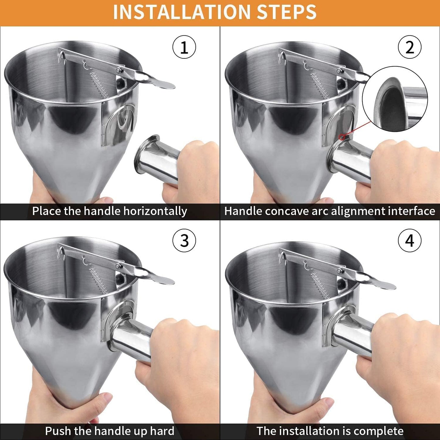 Pancake Batter Dispenser – Easy Pour Baking Tool