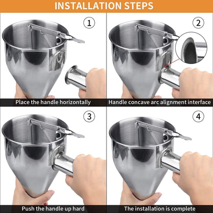 Pancake Batter Dispenser – Easy Pour Baking Tool
