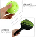 Pickleball Racket Set – 2 Lightweight Paddles with 4 Balls & Carry Bag