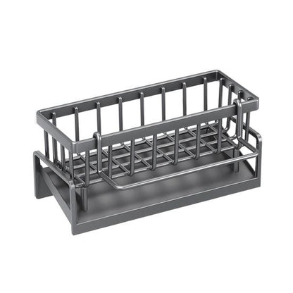 Premium Kitchen Sink Organizer with Hanging Rod – Multifunction Storage Rack