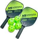 Pickleball Racket Set – 2 Lightweight Paddles with 4 Balls & Carry Bag