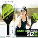 Pickleball Racket Set – 2 Lightweight Paddles with 4 Balls & Carry Bag