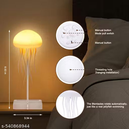 LED Jellyfish Lamp – Soothing Aquarium Mood Light for Home & Office