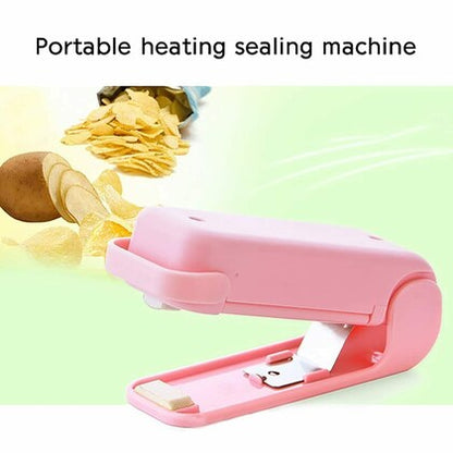 Mini Portable Heat Sealing Machine – Food Storage Bag Sealer
