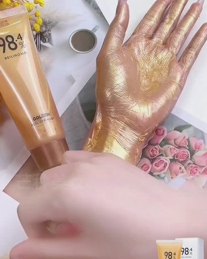 ✨ Golden Peel-Off Mask – Deep Cleansing & Radiance Boost