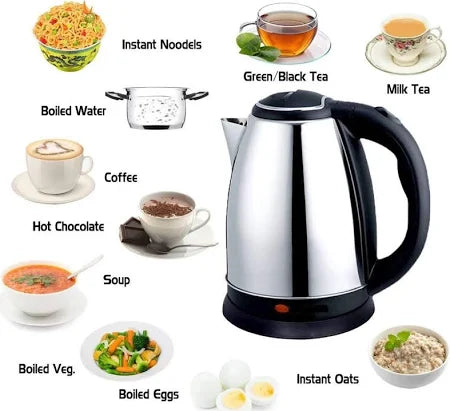 Scarlett Electric Kettle – Stainless Steel, Fast Boil, Auto Shut-Off