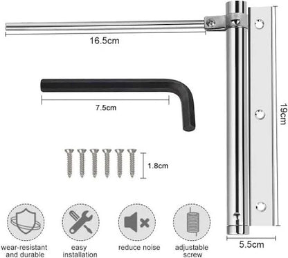 Spring Door Closer – Automatic Safety Closing Hinge for Home & Office